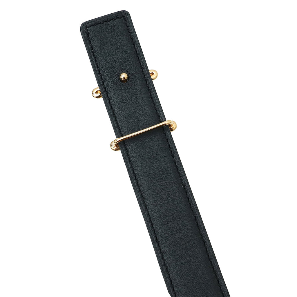 Hermes Bicolor Reversible Strap H Torsade 24mm Belt Buckle
