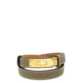 Hermes Etoupe Kelly 18 Belt