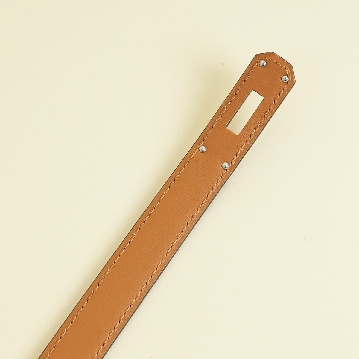 Hermes Noir Kelly 18 mm Belt