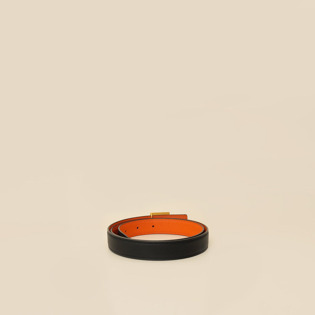 Hermes Bicolor Reversible Tresor 24mm Belt
