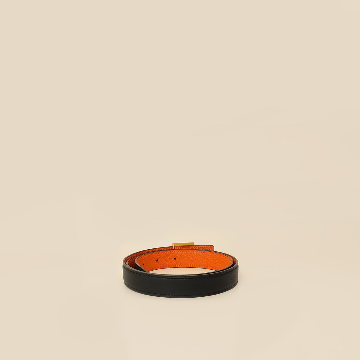 Hermes Bicolor Reversible Tresor 24mm Belt