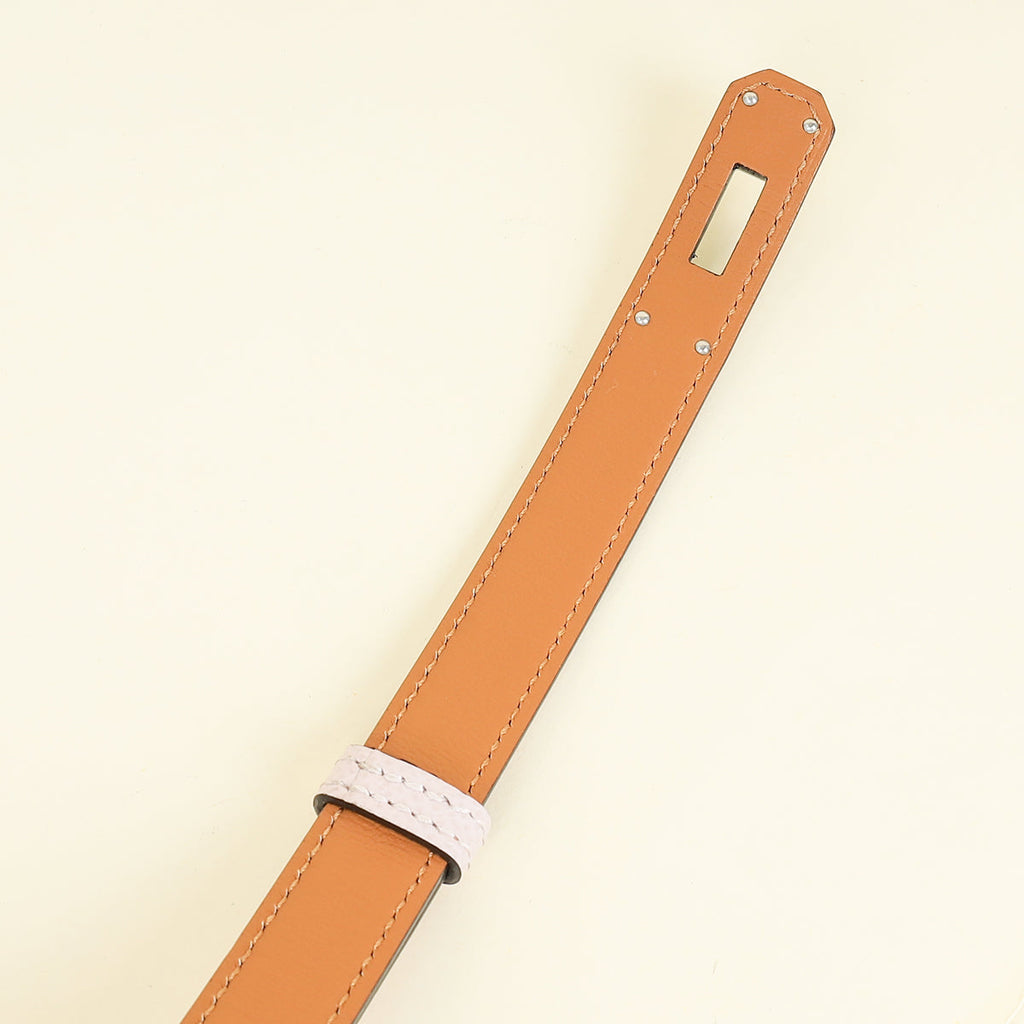 Hermes Mauve Pale Kelly 18mm Belt