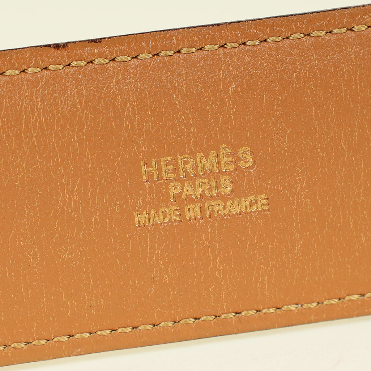 Hermes Gold Vintage Collier De Chien Belt