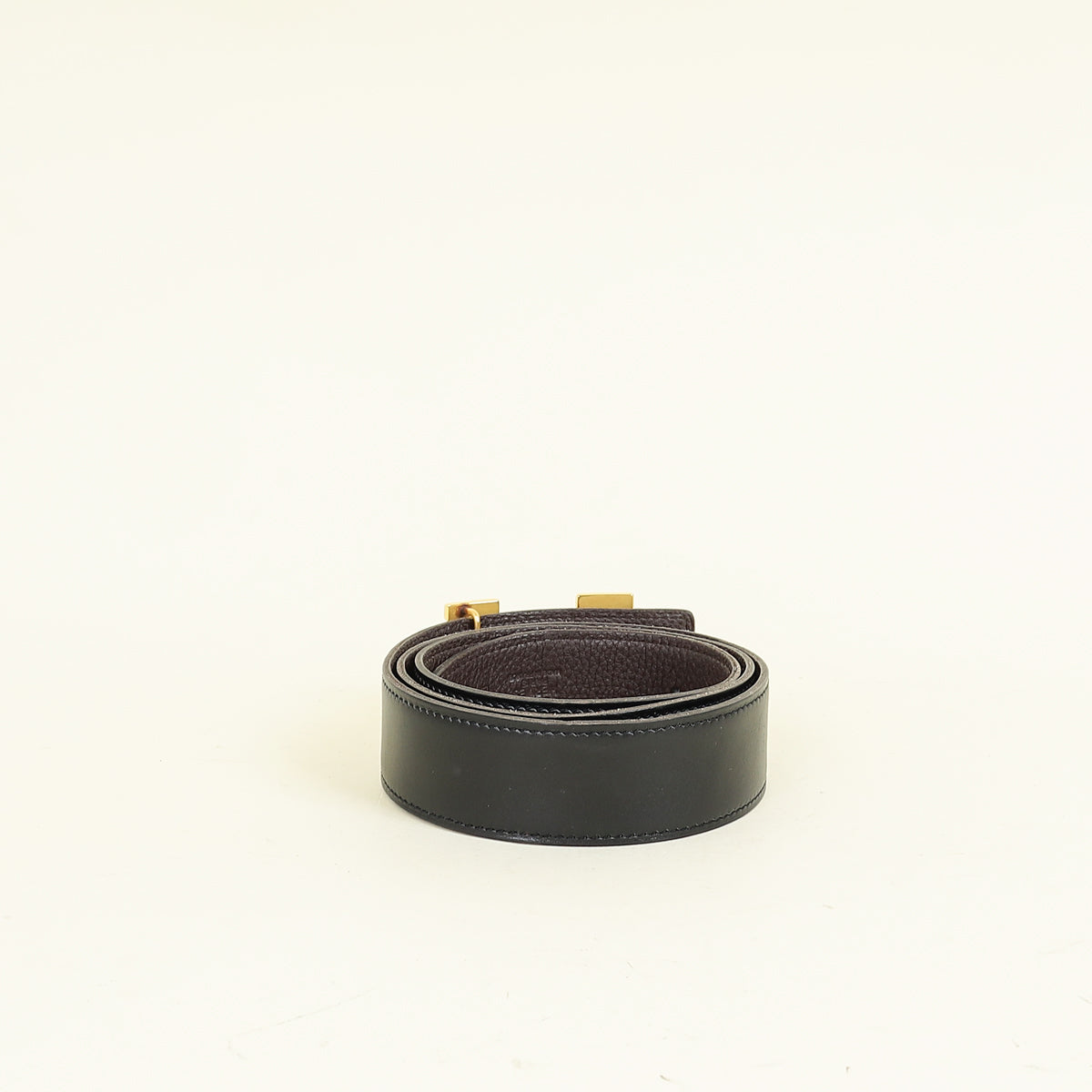 Hermes Bicolor H Martelee Buckle 32mm Reversible Belt