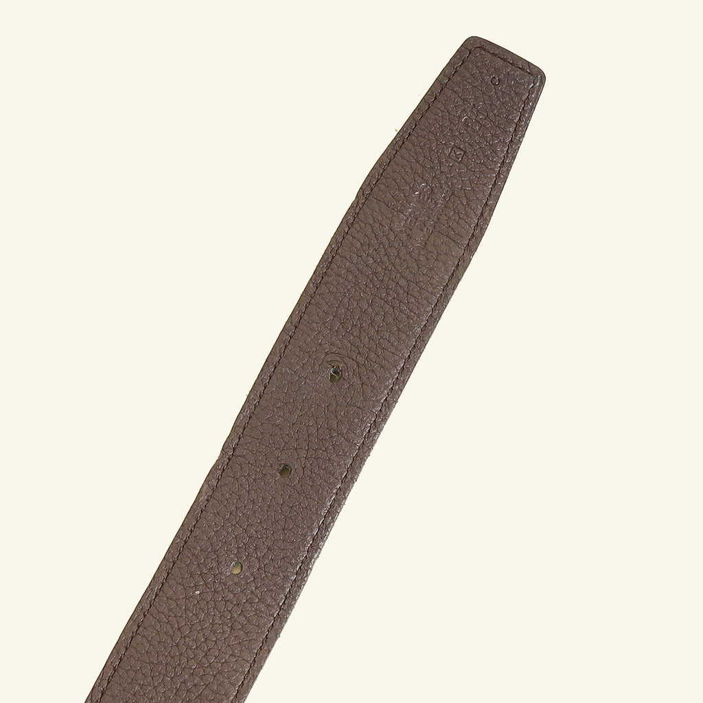 Hermes Bicolor H Martelee Buckle 32mm Reversible Belt