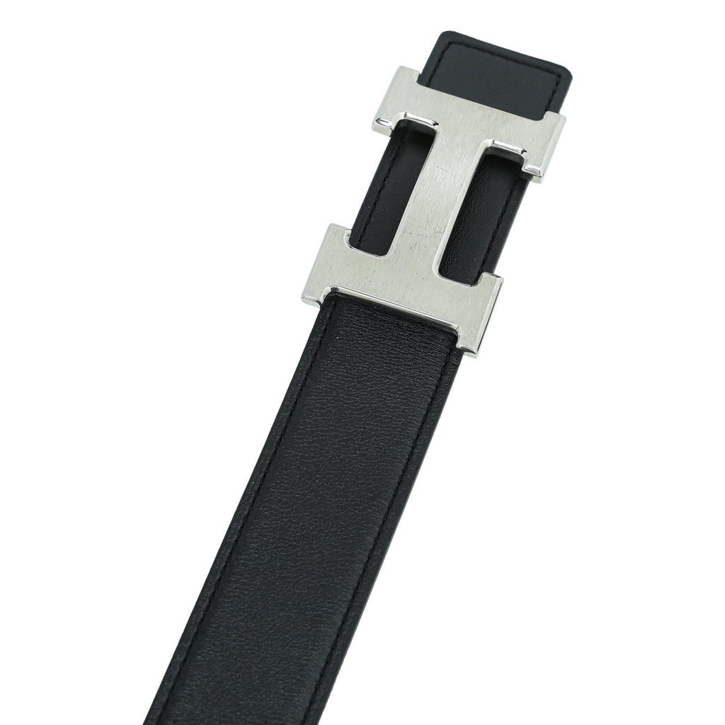 Hermes Bicolor Reversible H Buckle Belt