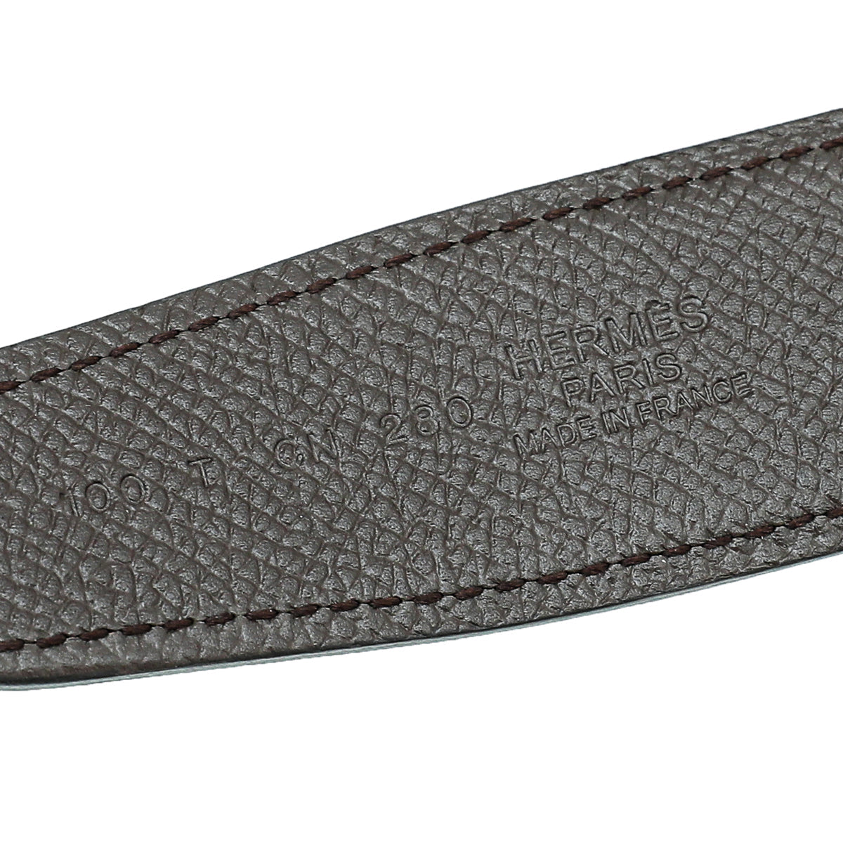 Hermes Bicolor Reversible H Buckle Belt