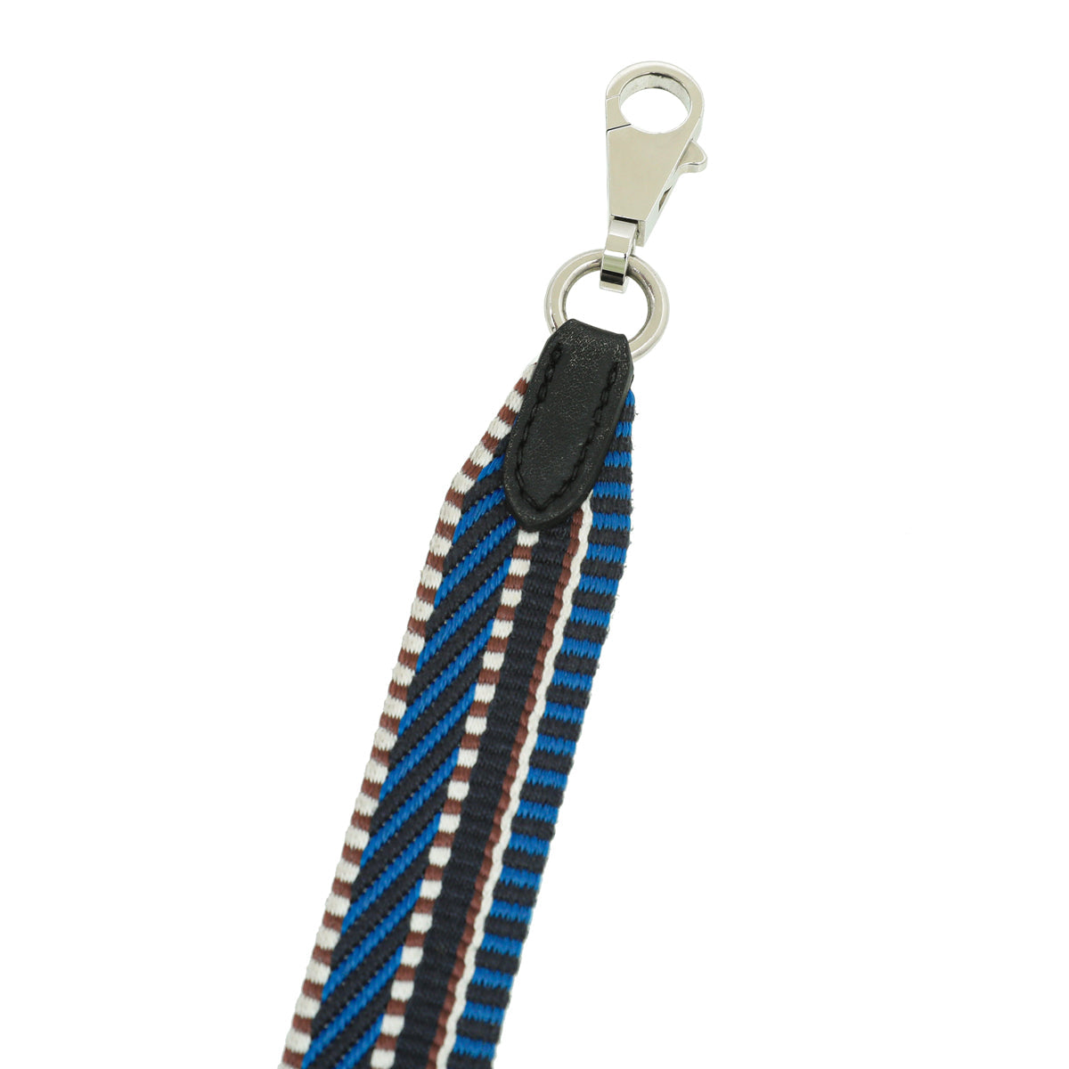 Hermes Blue Multicolor Sangle Cavale 25 mm Shoulder Strap