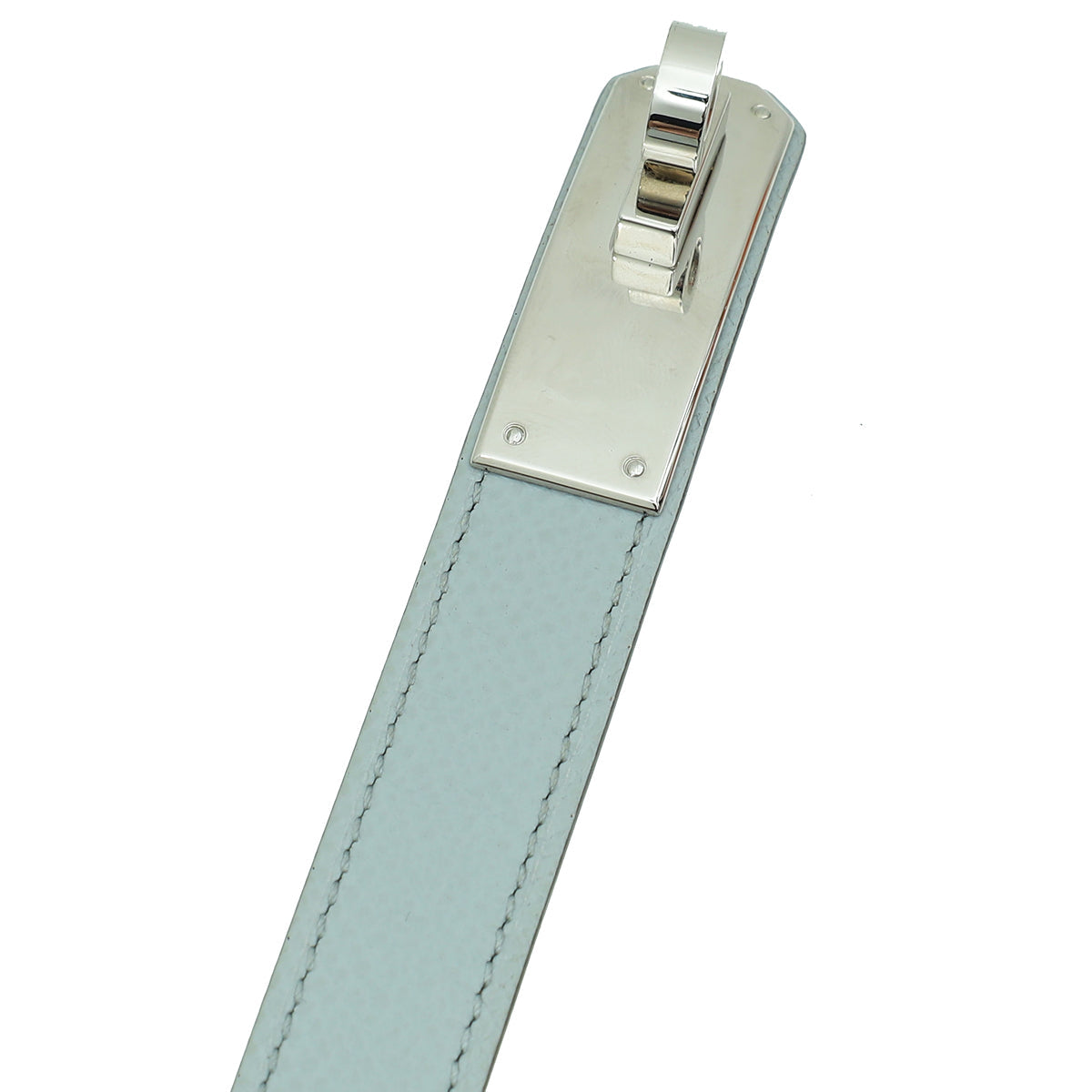 Hermes Gris Platine Kelly 18 Belt