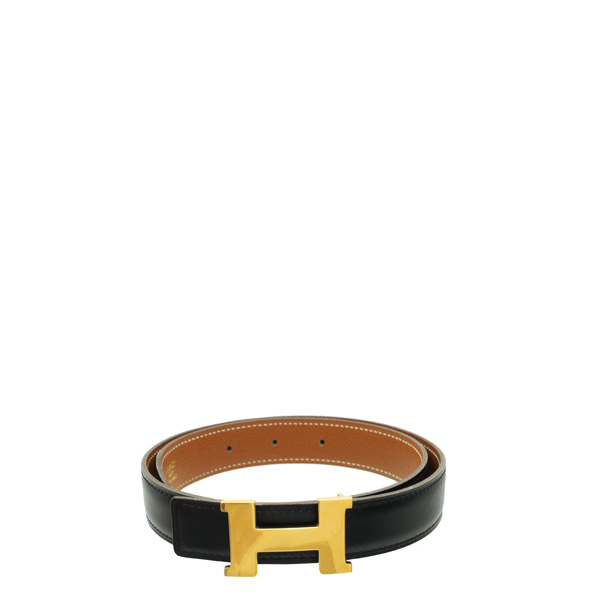 Hermes Bicolor Constance Buckle Mini Reversible 24mm Belt