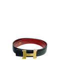 Hermes Bicolor Constance Buckle Mini Reversible Belt