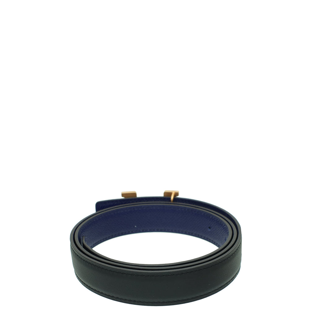 Hermes Bicolor Mini Constance Buckle Reversible 24mm Belt