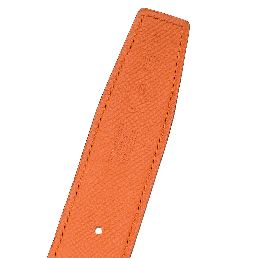 Hermes Bicolor Reversible Belt Strap