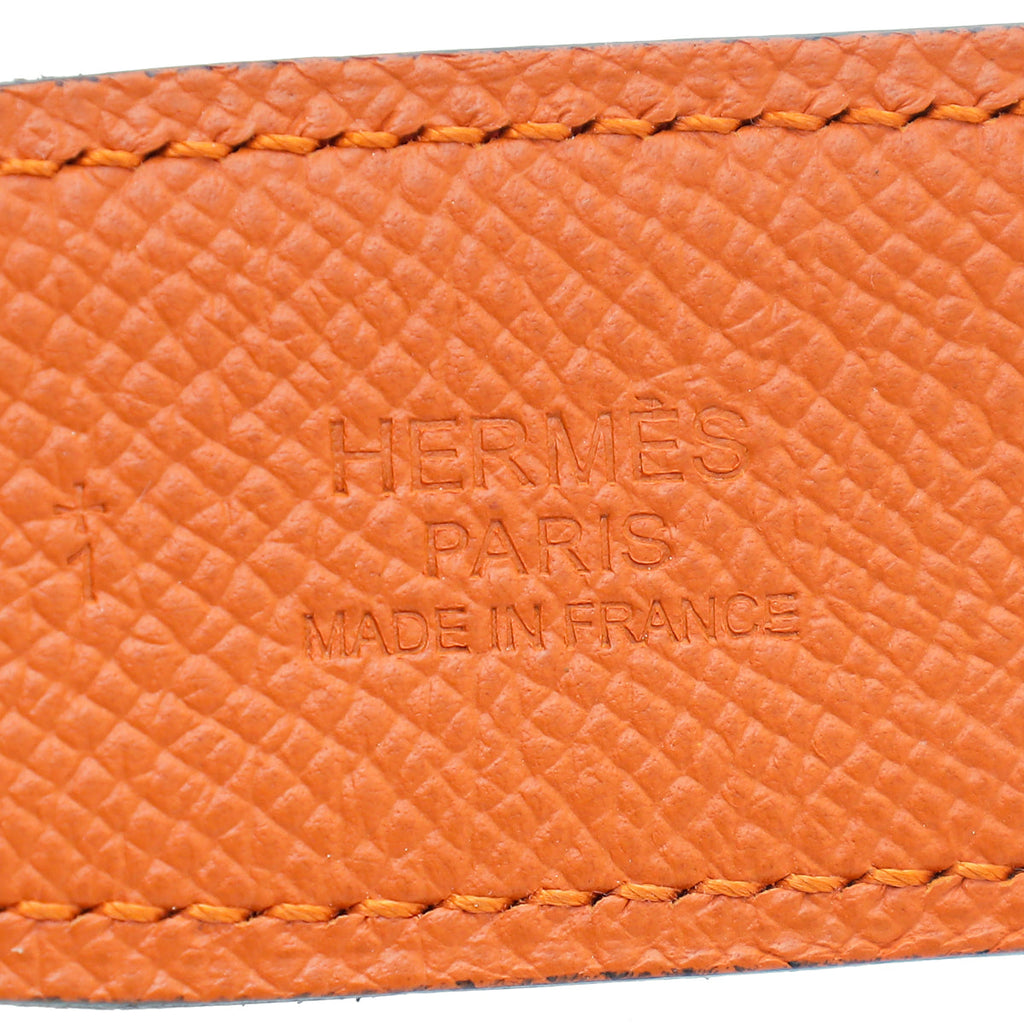 Hermes Bicolor Reversible Belt Strap