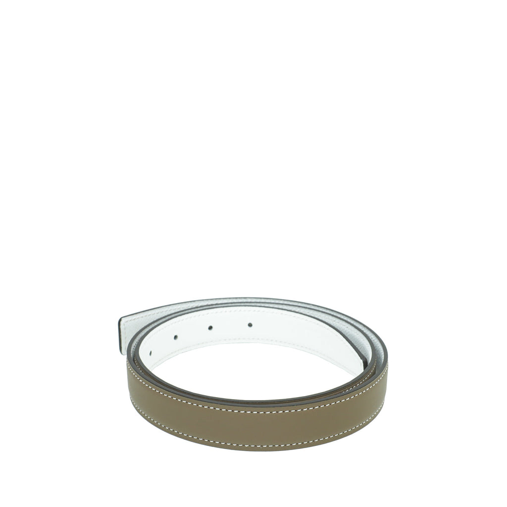 Hermes Bicolor Reversible 24mm Belt
