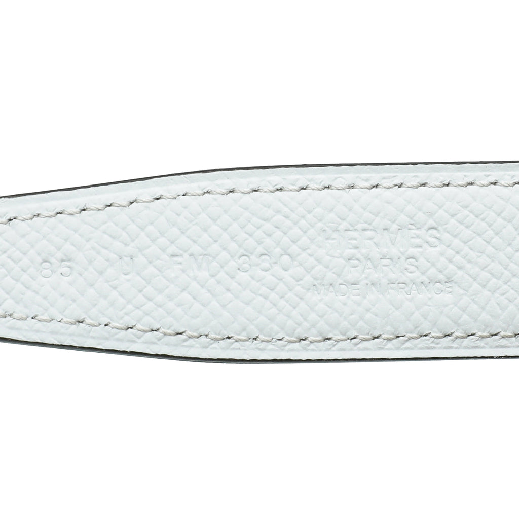Hermes Bicolor Reversible 24mm Belt