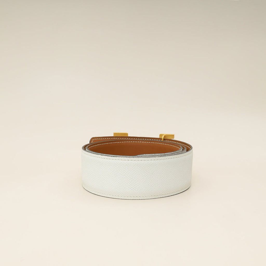 Hermes Bicolor H Buckle 42mm Belt