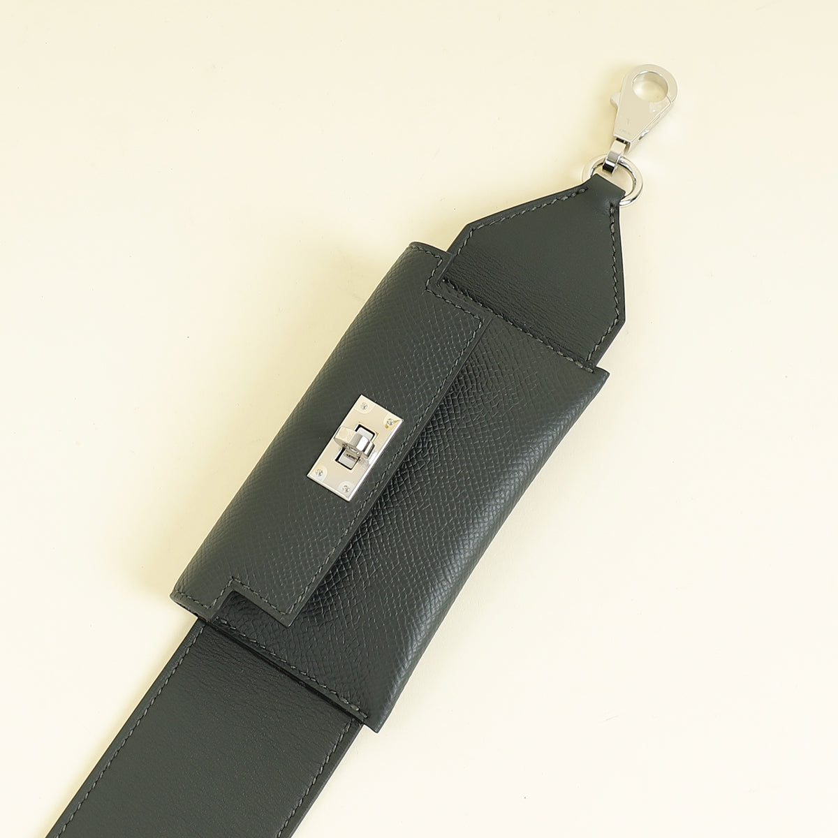 Hermes Vert Fonce Kelly Pocket 50 mm Bag Strap