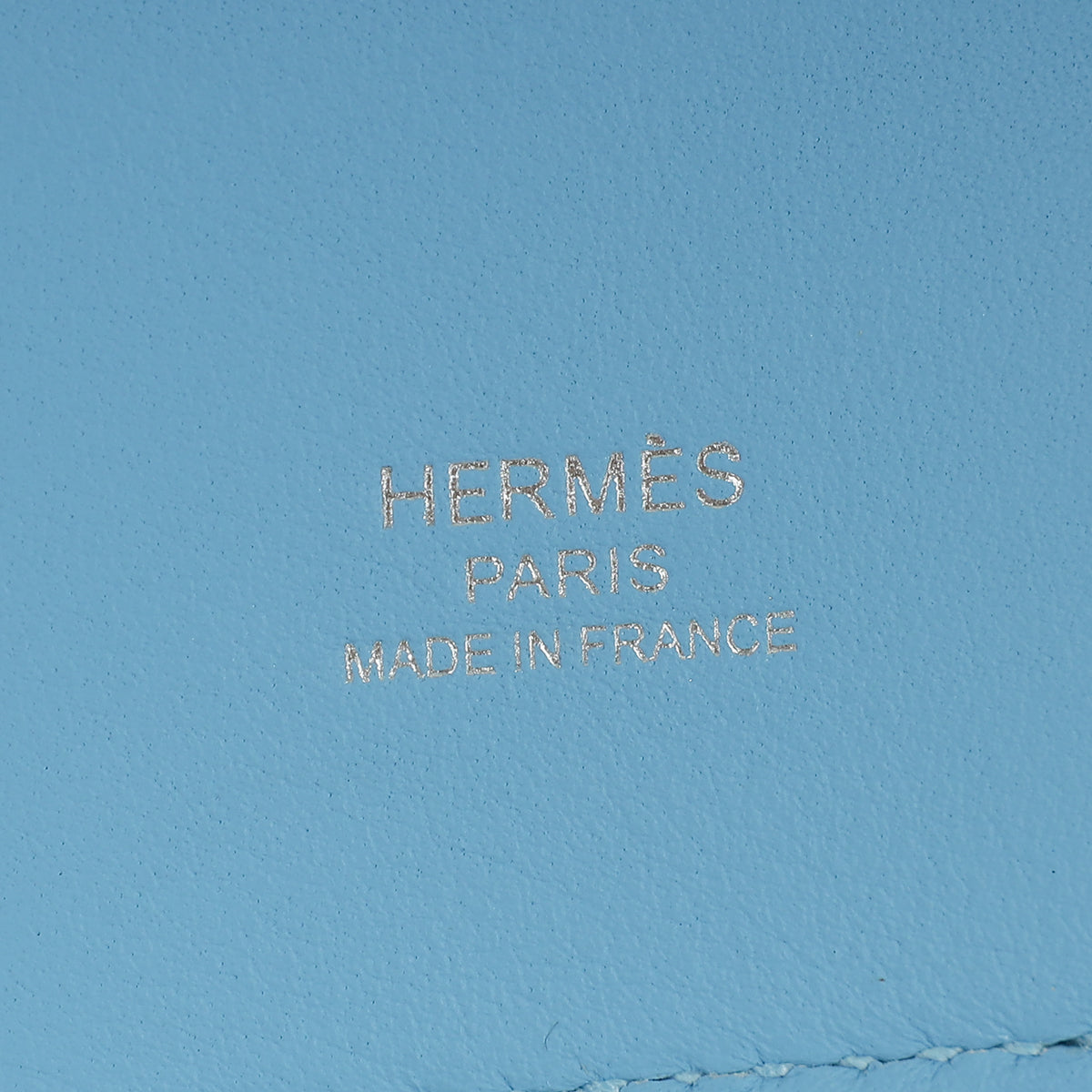 Hermes Bleu Celeste Kelly Pocket 50 mm Bag Strap