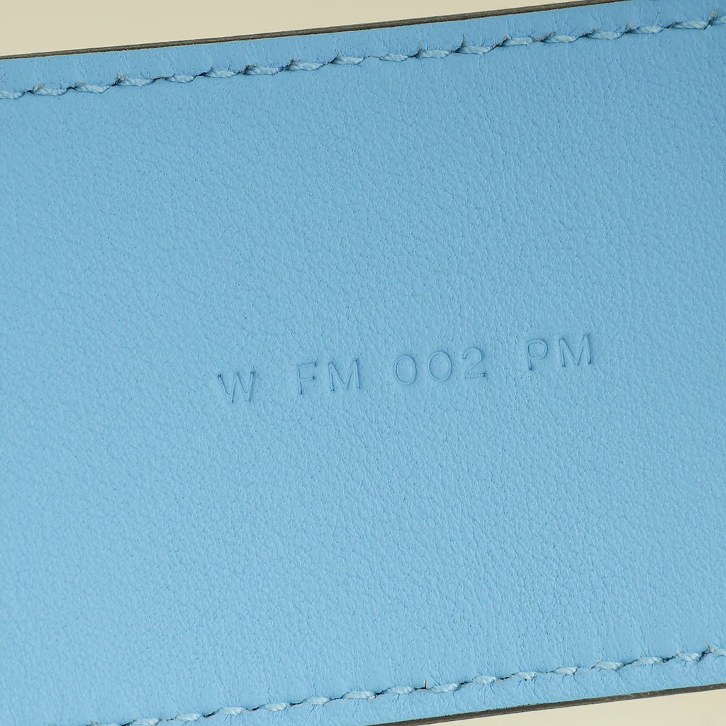 Hermes Bleu Celeste Kelly Pocket 50 mm Bag Strap