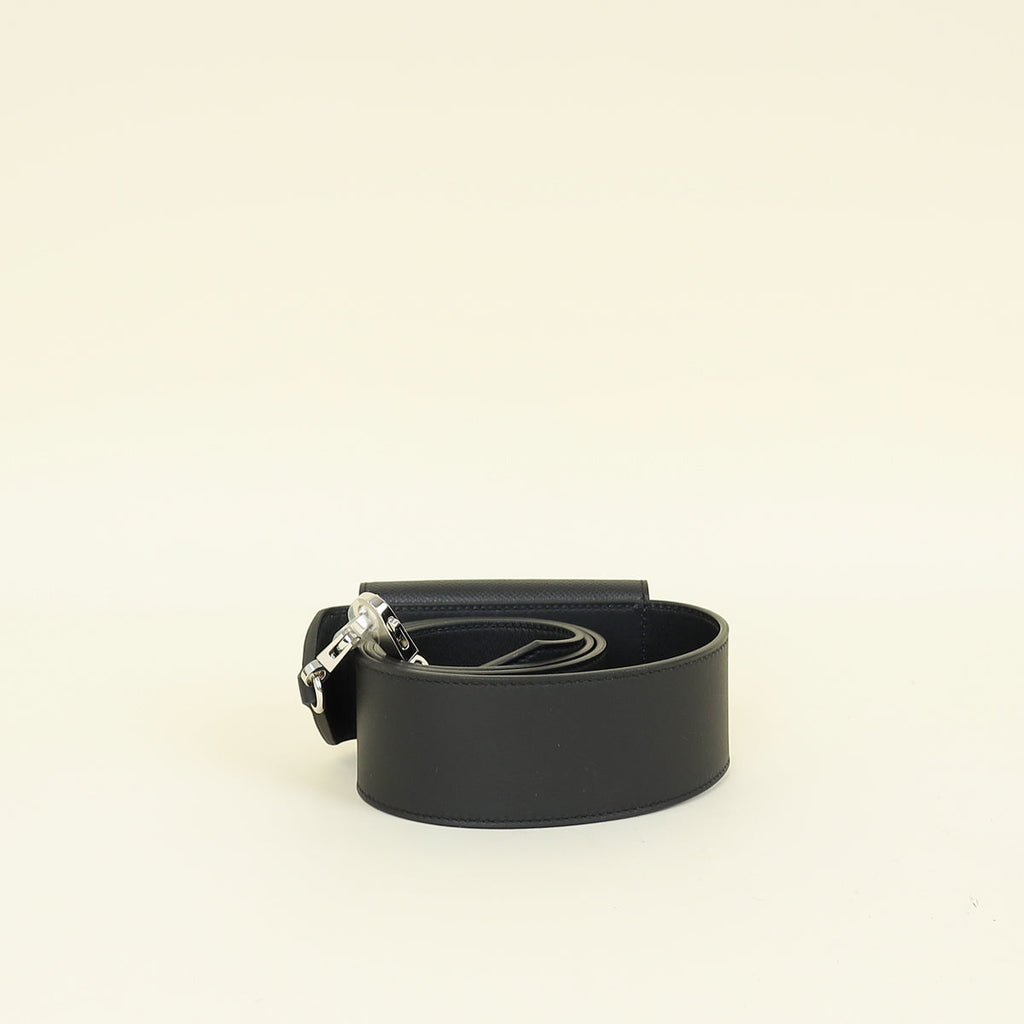Hermes Noir Kelly Pocket 50 mm Bag Strap