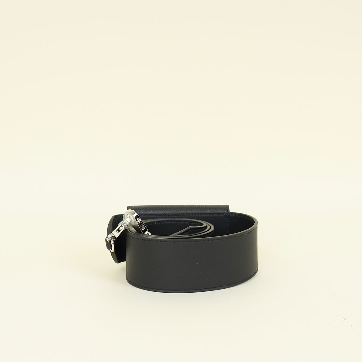 Hermes Noir Kelly Pocket 50 mm Bag Strap