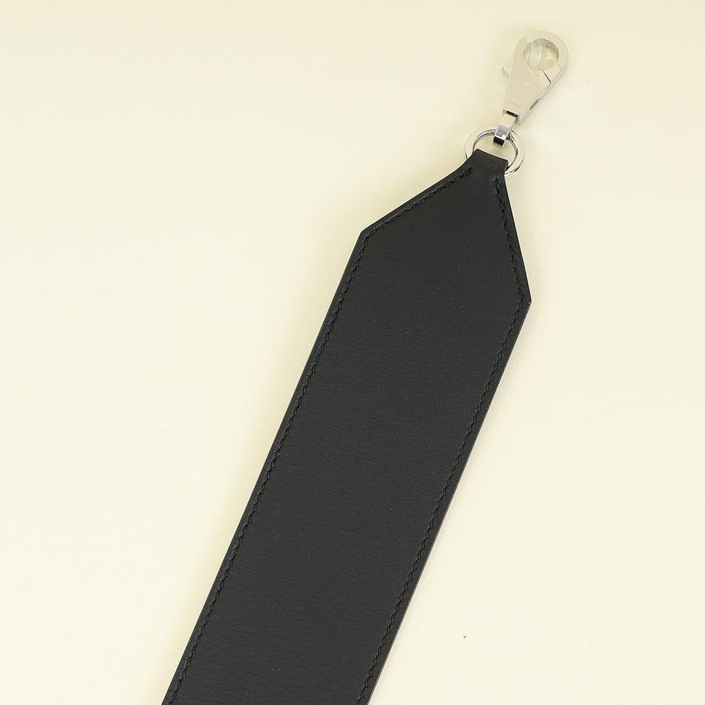 Hermes Noir Kelly Pocket 50 mm Bag Strap