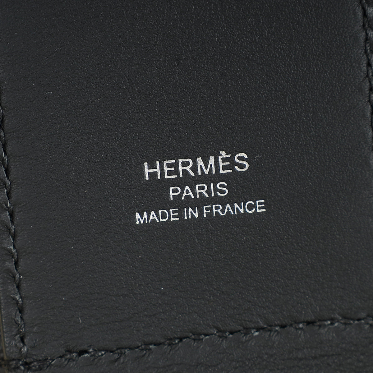 Hermes Noir Kelly Pocket 50 mm Bag Strap
