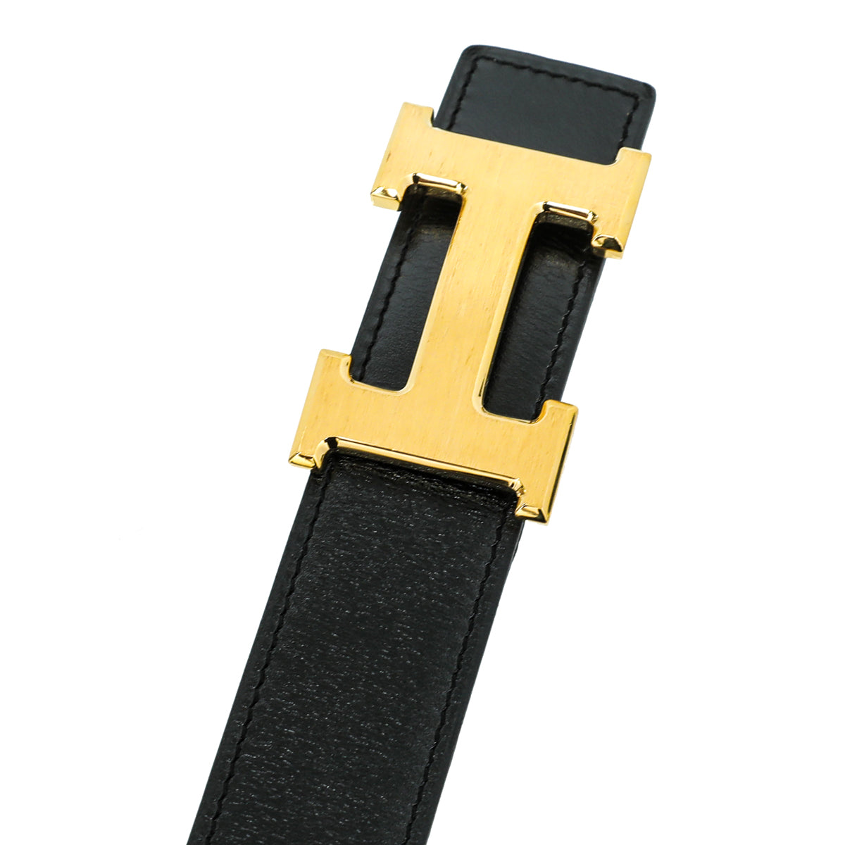 Hermes Bicolor Reversible H Buckle Belt