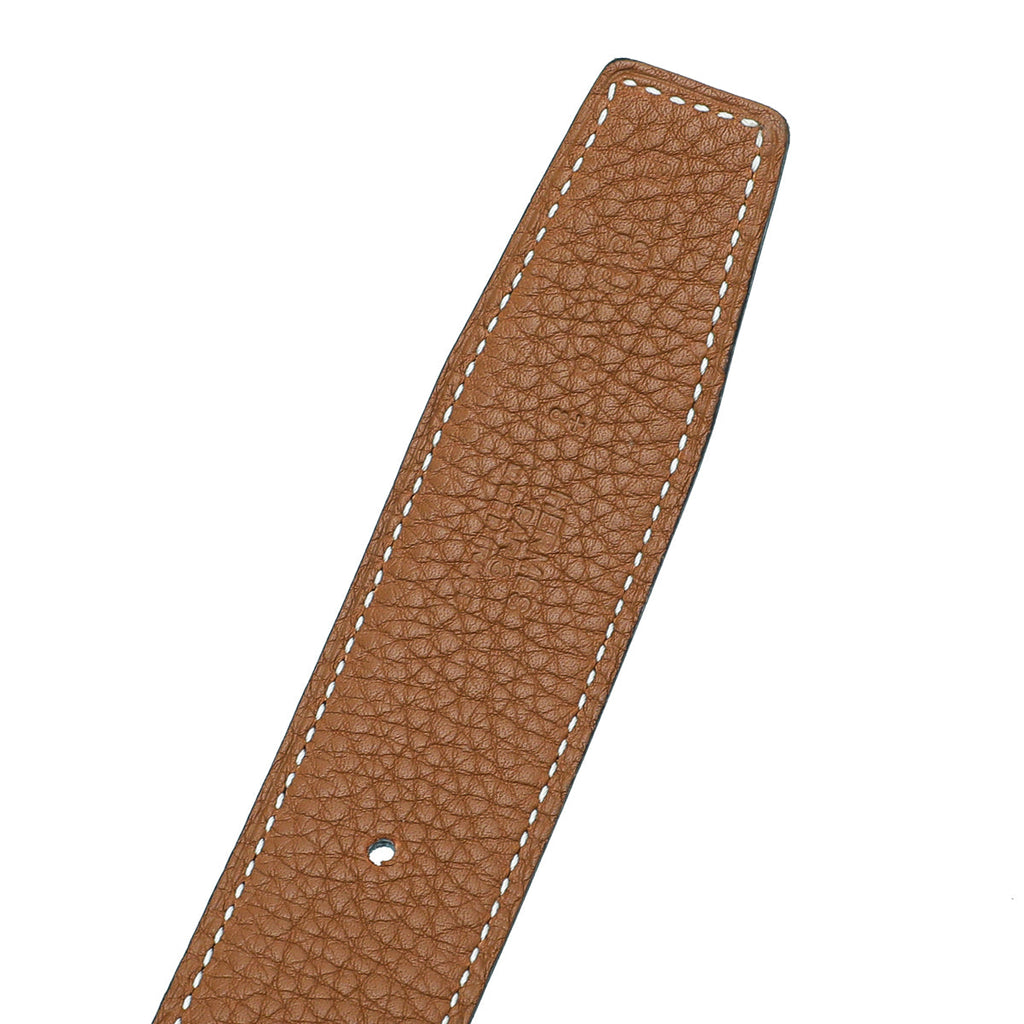 Hermes Bicolor Reversible H Buckle Belt