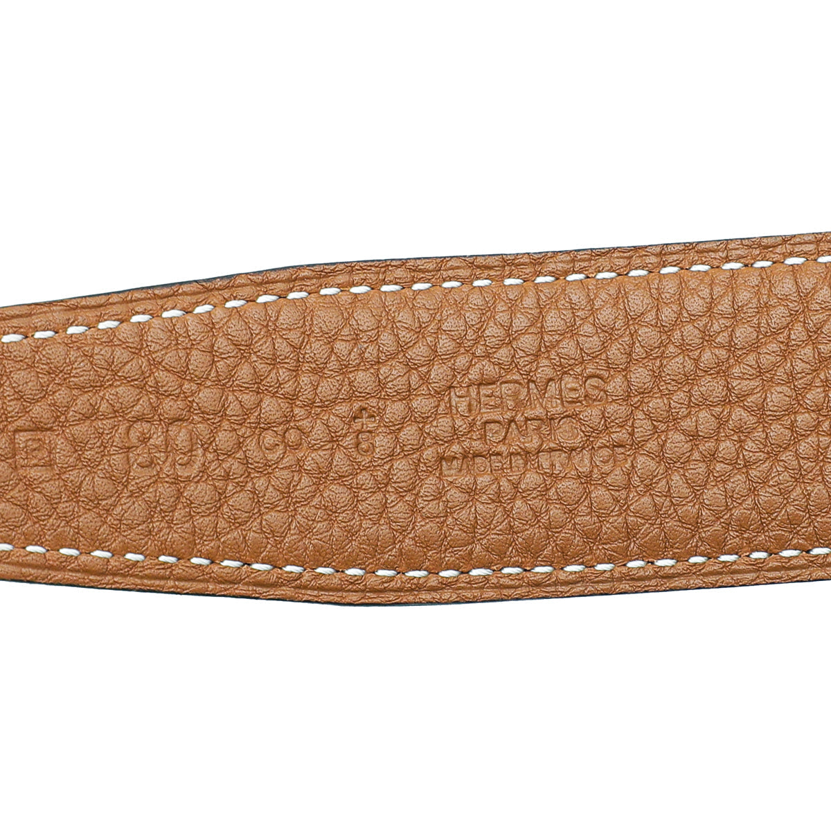 Hermes Bicolor Reversible H Buckle Belt