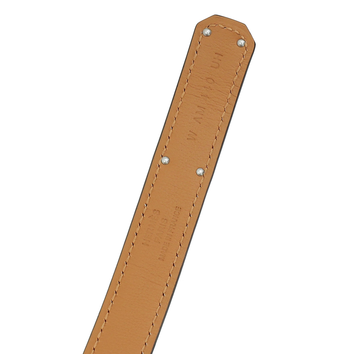 Hermes Etoupe Kelly 18 Belt