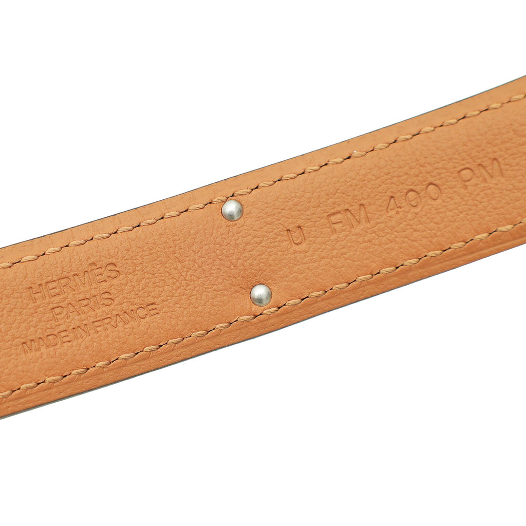 Hermes Gold Kelly Pocket Belt