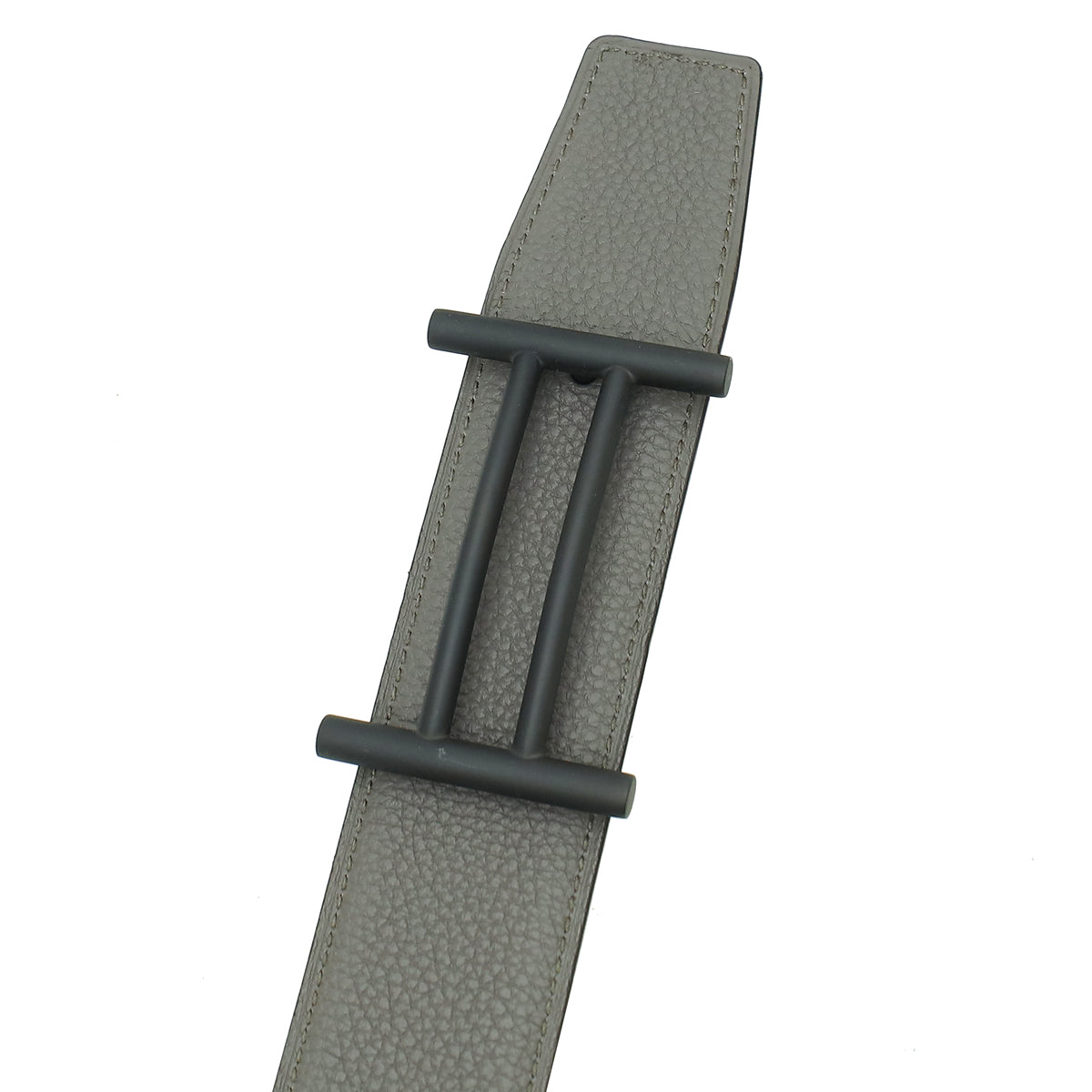 Hermes Bicolor Rider Belt Buckle & Reversible Leather Strap 38mm