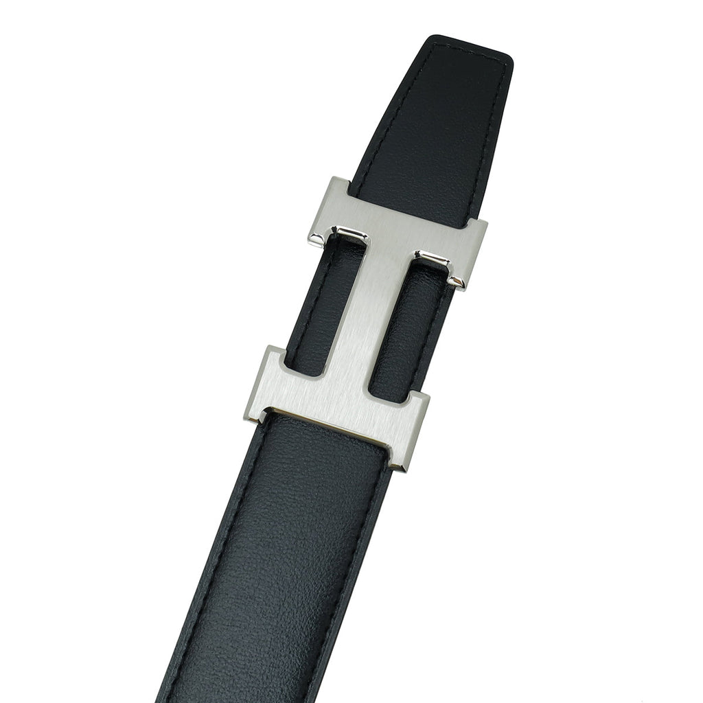 Hermes Bicolor Reversible Constance Buckle Belt 90