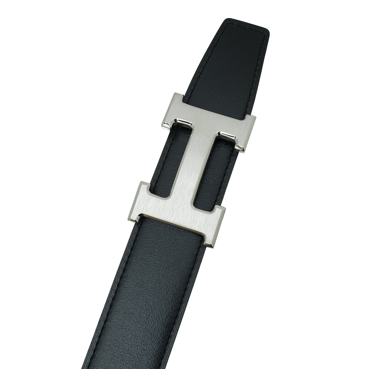 Hermes Bicolor Reversible Constance Buckle Belt 90