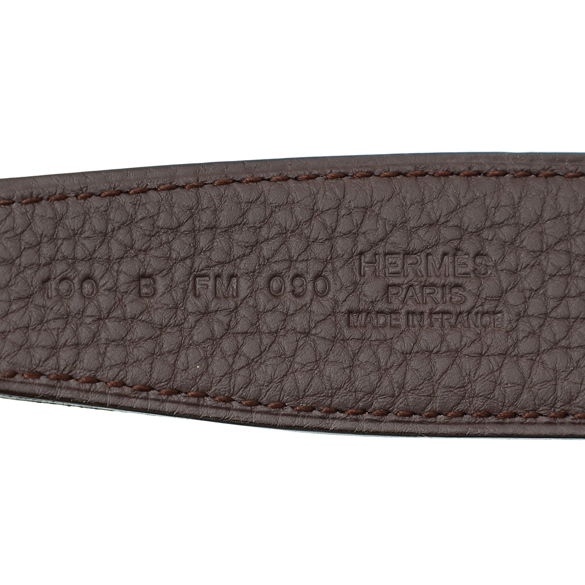 Hermes Bicolor Reversible Constance Buckle Belt 90