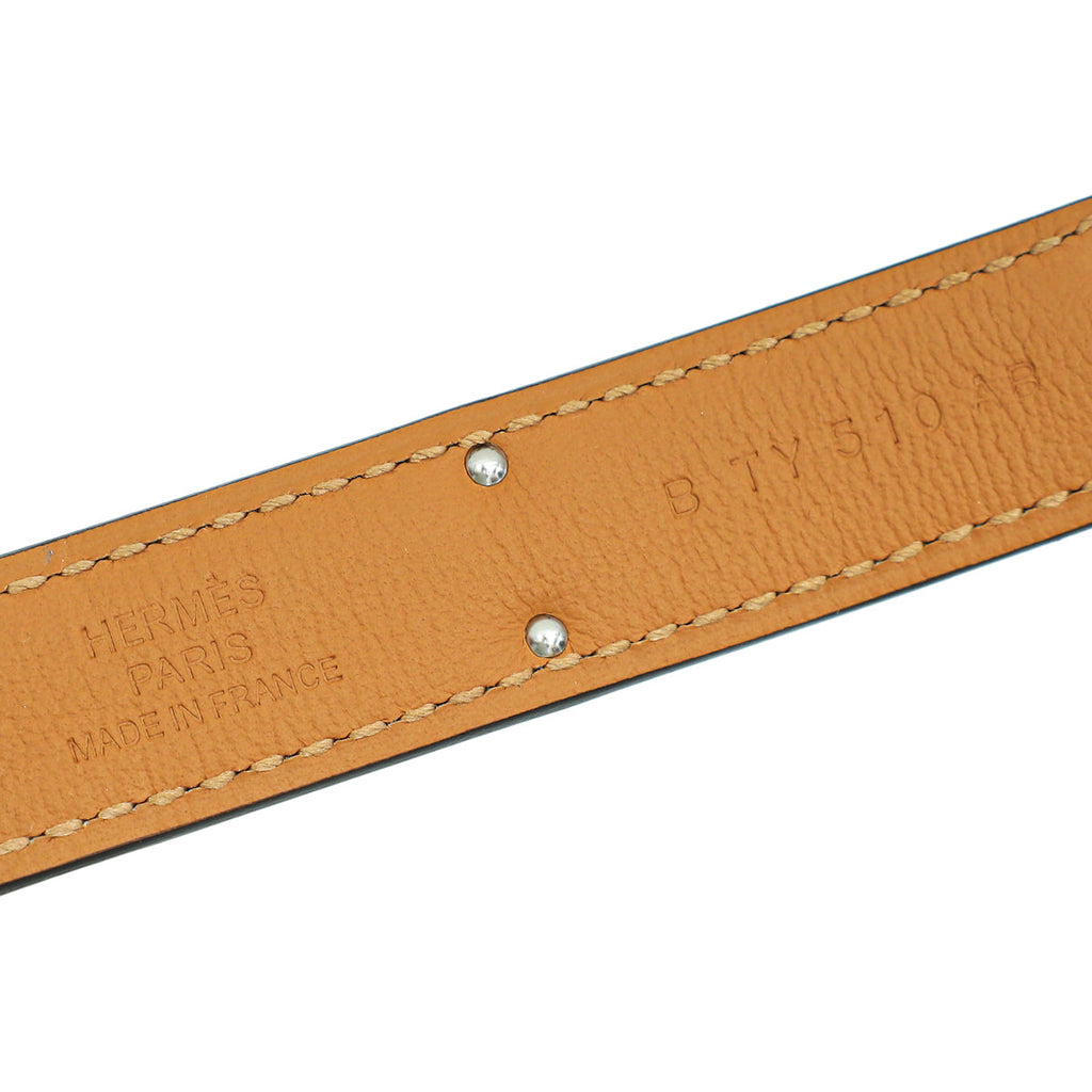 Hermes Jaune Milton Kelly Pocket 18 Belt