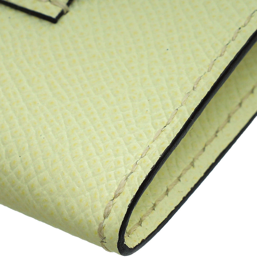 Hermes Jaune Milton Kelly Pocket 18 Belt