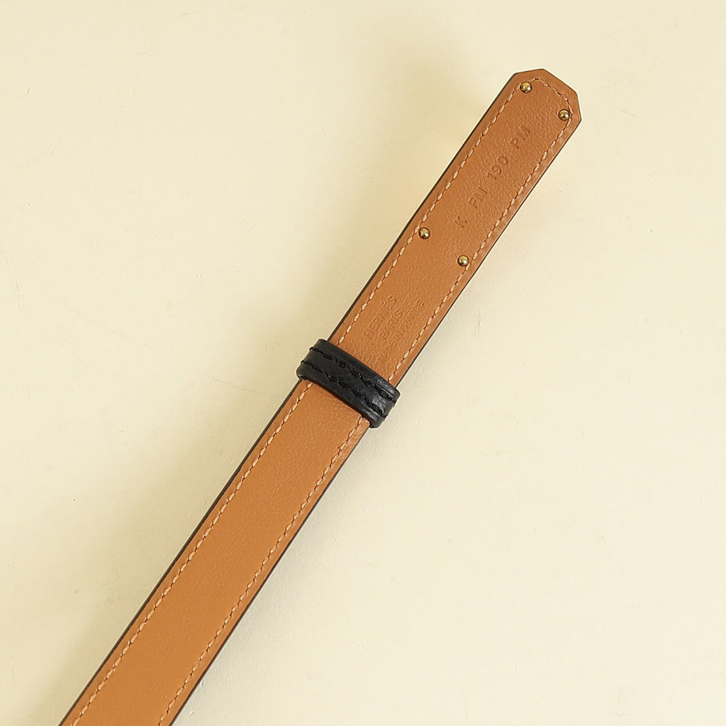 Hermes Noir Kelly 18 Belt