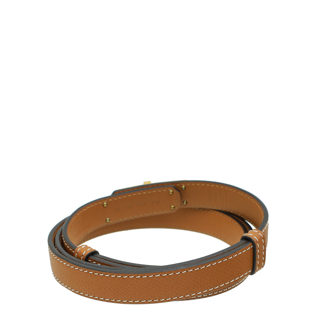 Hermes Gold Kelly 18 Belt