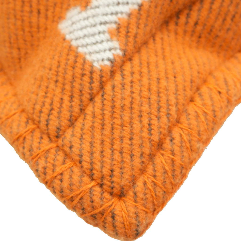 Hermes Bicolor Avalon Wool and Cashmere Pillow, Small Model