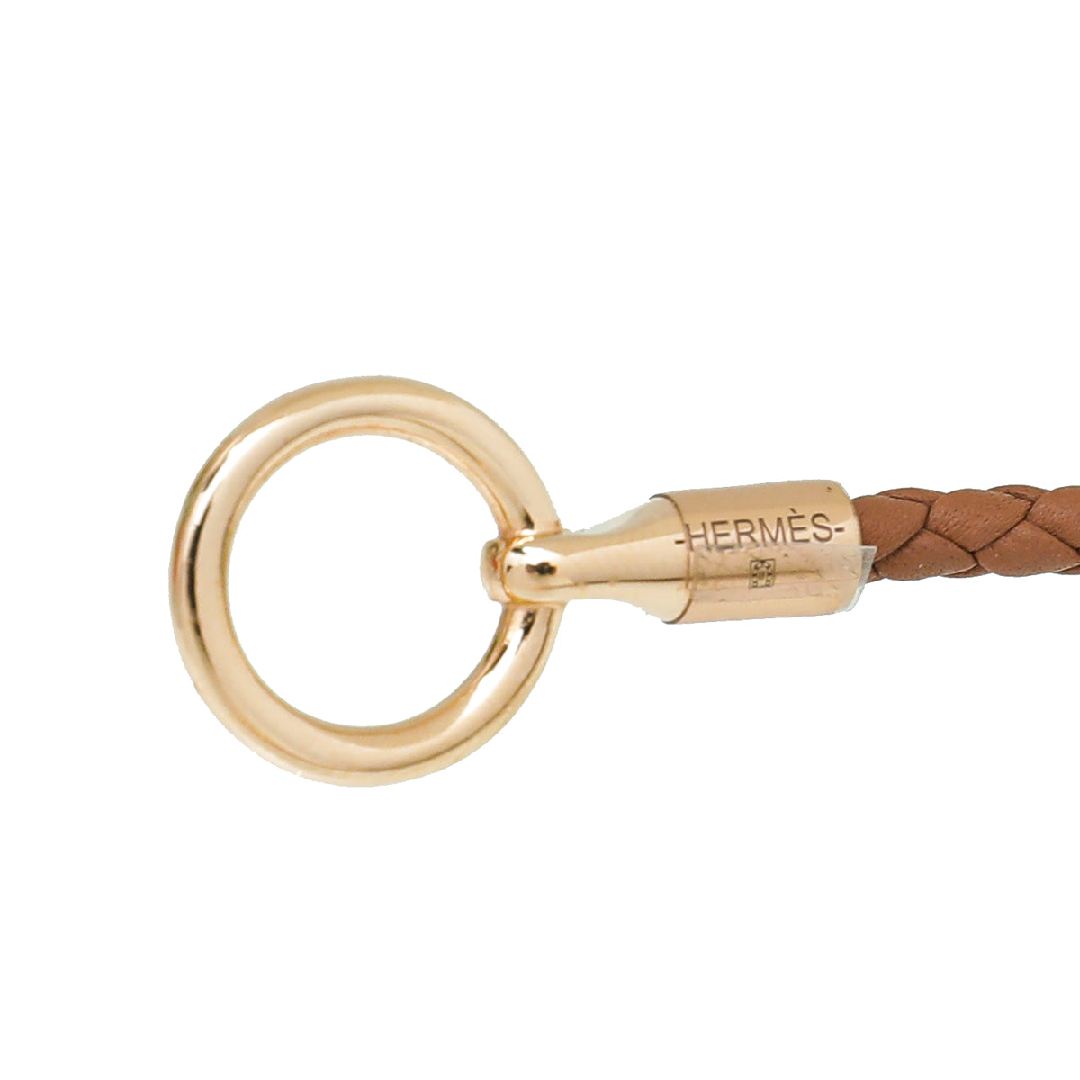 Hermes Gold Glenan Braided Bracelet