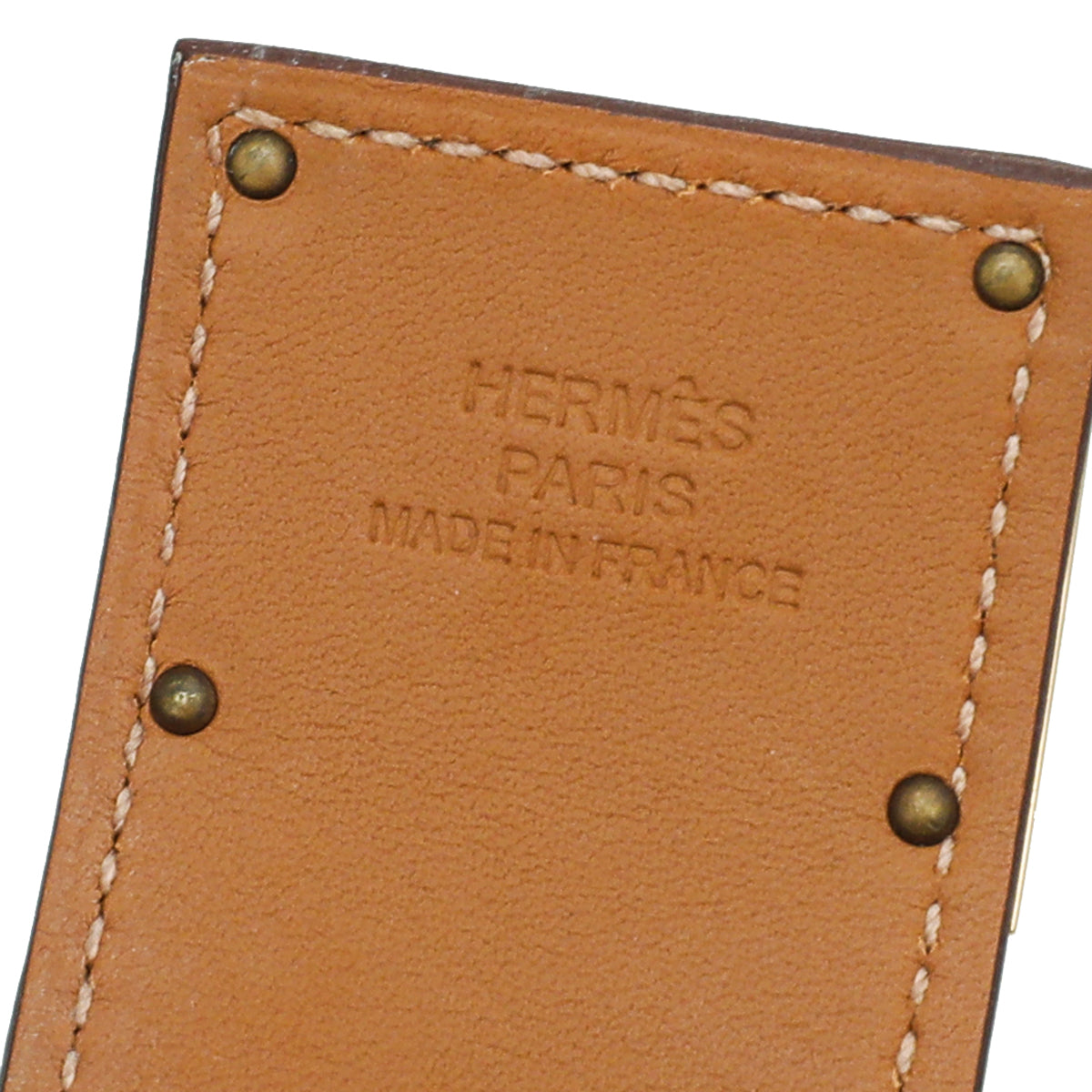 Hermes Gold Kelly Dog Bracelet