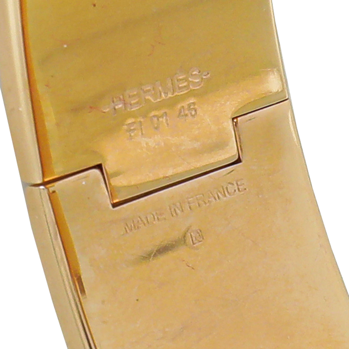 Hermes Marron Glace Clic Clac H Bracelet