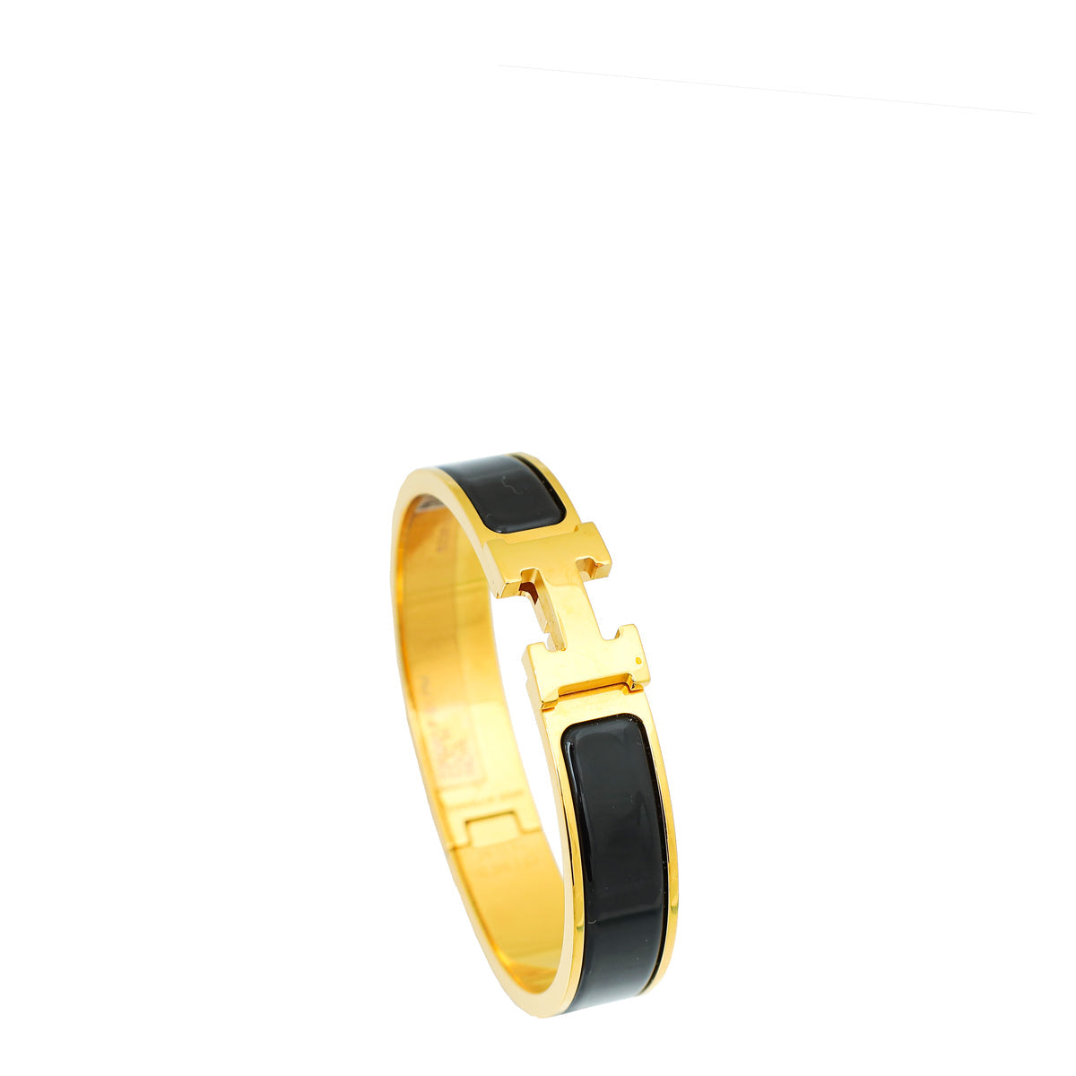 Hermes Noir Clic H PM Bracelet
