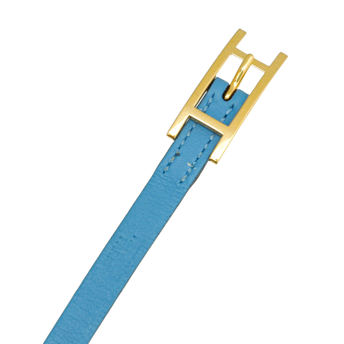 Hermes Blue Aztec Hapi 3 Small Bracelet