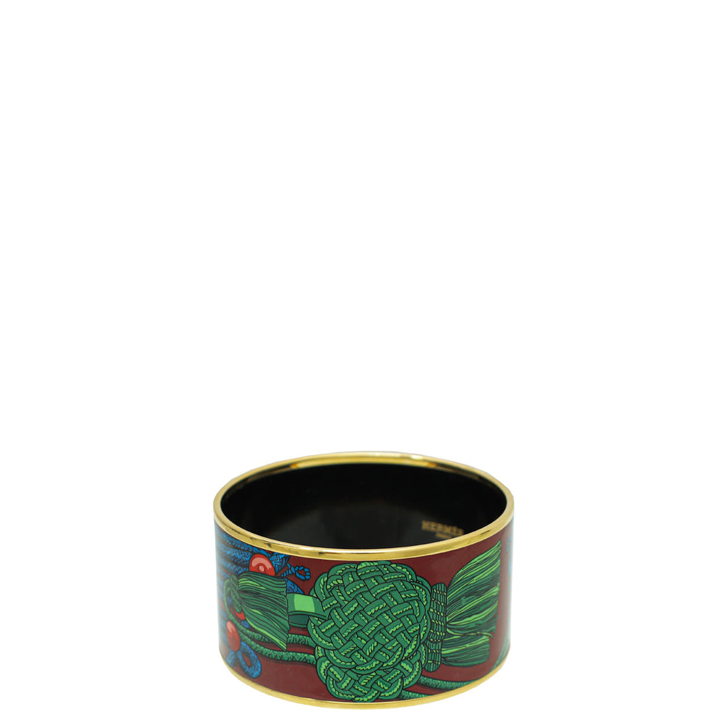 Hermes Multicolor Brandebourgs Bangle