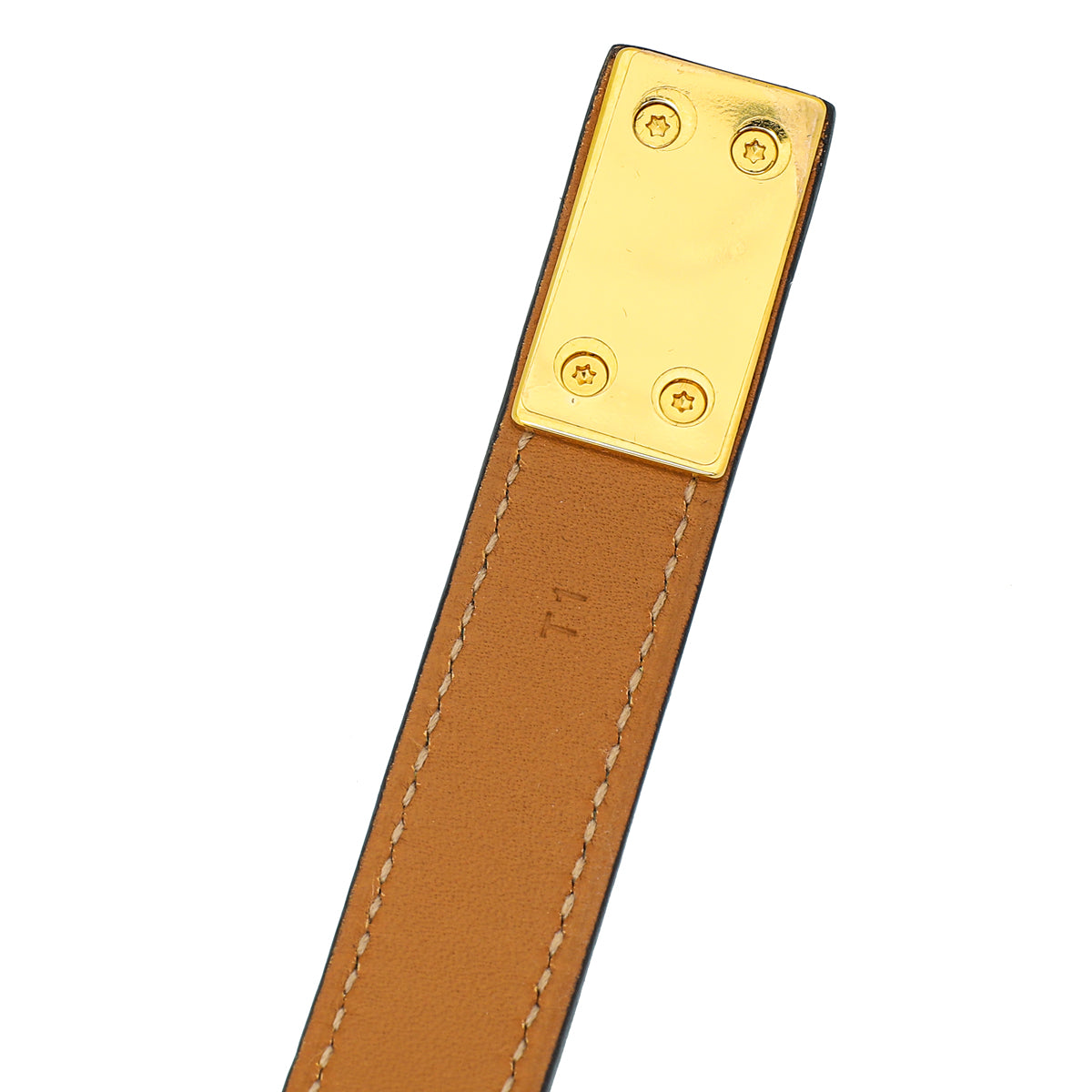 Hermes Bleu Paon Drag Double Tour Bracelet