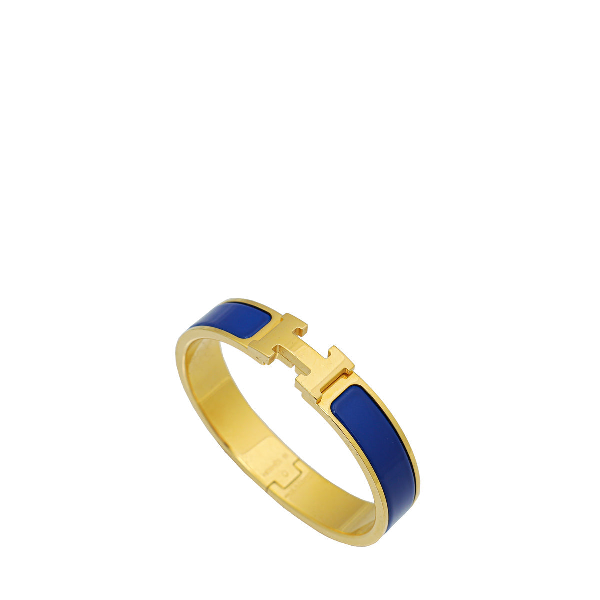 Hermes Blue Clic H PM Bracelet